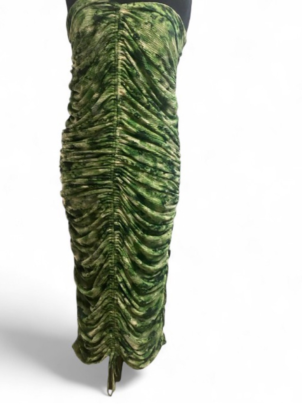 AKIRA  Fields of Green Mesh Midi Dress from  XL NWT